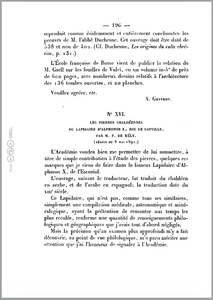Les pierres chaldéennes d'aprèsle Lapidaire d'Alphonse Xle Sage